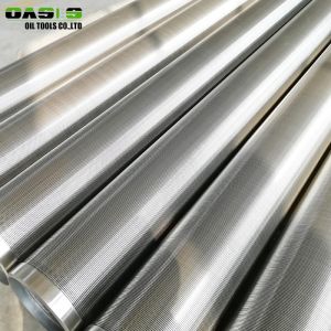 6 5 / 8 '' Screen Casing Pipe , Point Pipe Screen With Plain / Thread Connection