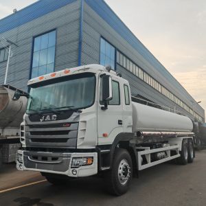 JAC Stainless steel Fresh Milk Edible Oil Transport Tank Water Tanker Delivery