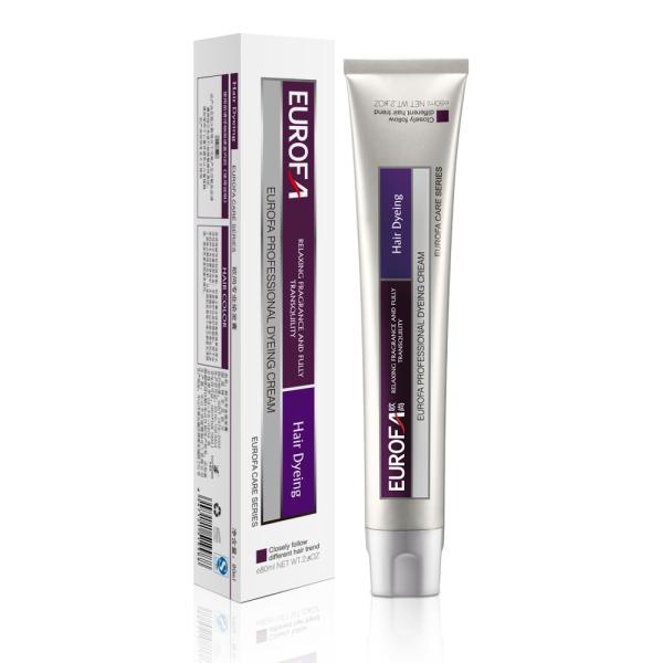 Private Label Low Ammonia 50ml Permanent Hair Color Cream