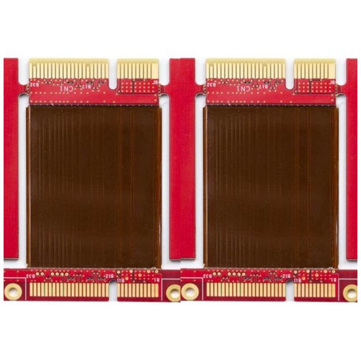PCB гибкого трубопровода Polyimide 4mil 1.6mm золото 1oz погружения 4 слоев закончил