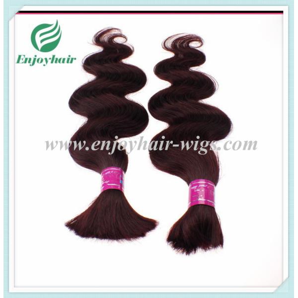 Malaysian 5A virgin remy hair bulk ,color 99j#, body wave 10''-26''length hair extension