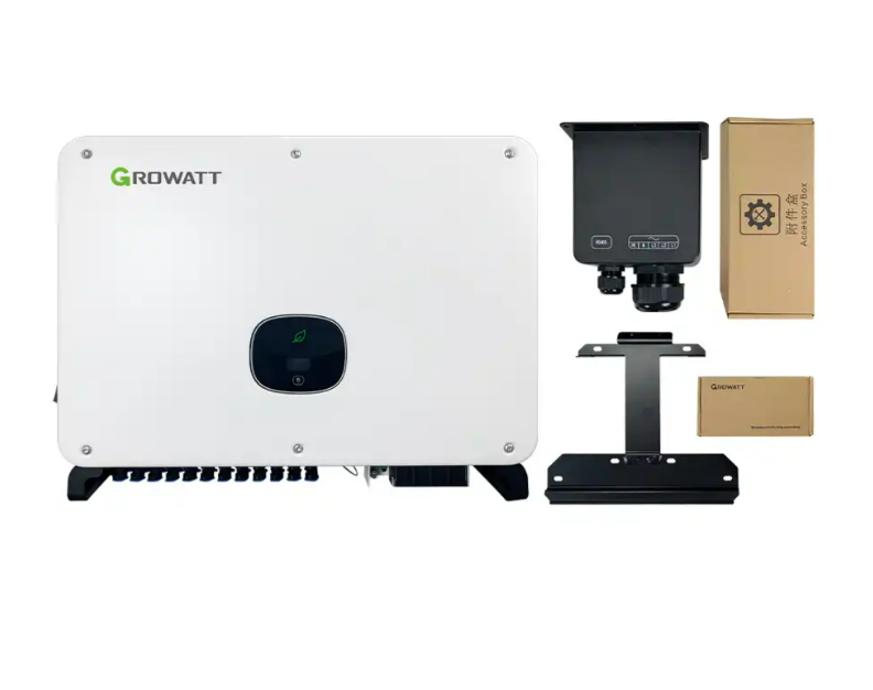 Growatt MAX 60KTL3 LV 7 MPPT 3 Phase Growatt on Grid Inverter Growatt 60kw Solar Inverter for Industry