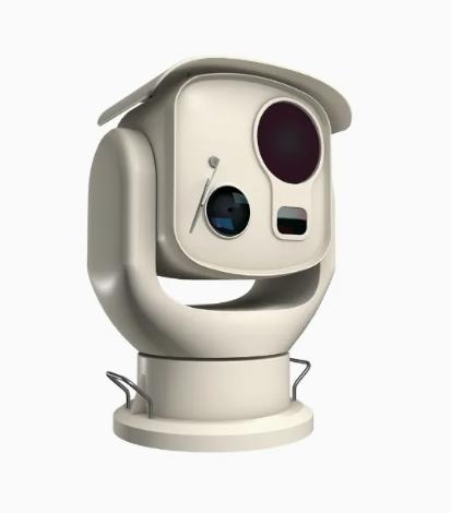 Sistema de detección óptica de 360 ° Radar anti-UAV Todo tiempo Día Noche Protección de seguridad Electro óptica Drone disuasivo