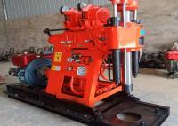 Diesel Engine 22 HP Crawler Drill Rig GK 200 Exploration