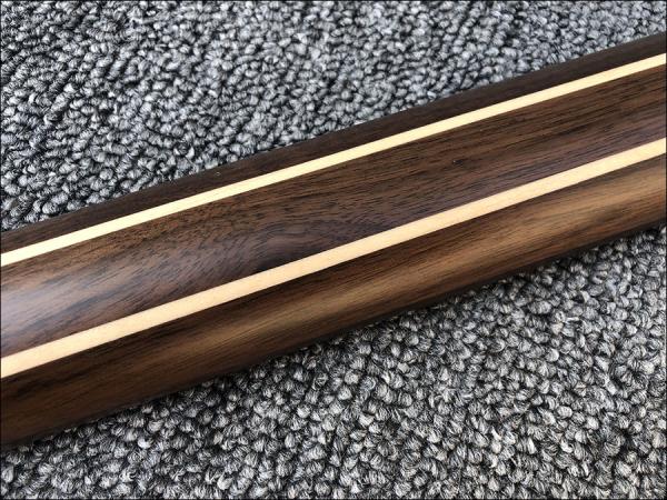 Custom Earts Electric Guitar with African Mahogany Body Black Hardware