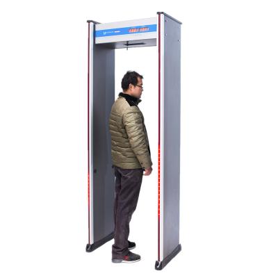 SD-600B Auditory Alarm 18zones Walk Through Metal Detector For KTV