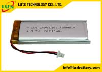 baterias LP961766 de 1200mah Lipo/lítio de LP951768 3.7v pilha do polímero para a lâmpada do diodo emissor de luz