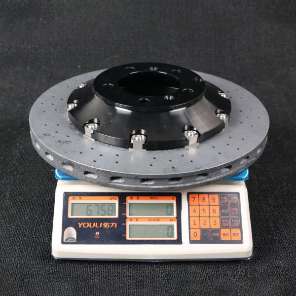 Mercedes Benz Carbon Ceramic Brakes For Amg W205 C350e , Mercedes Brake Discs Rear Set