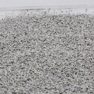 Grain de chat écrasé en minerai de fer sans poussière écrasé en poussière 100% sans poussière Cat Litt