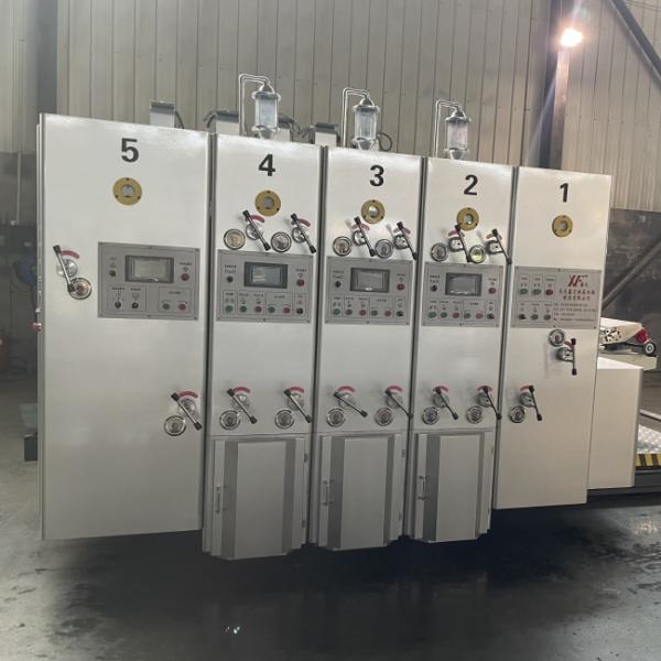 High Speed Lead Edge Feeder Automatic Flexo Printer Slotter Die Cutter Corrugated Carton Box