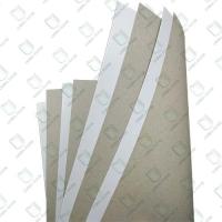 Papel duplex revestido de branco de pasta de madeira reciclada com parte traseira cinzenta para notebook