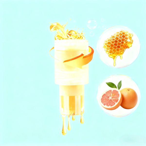 Portable Separate Honey Water with 30g Natural Honey and 5g Fresh Pomelo Grapefruit 24 Months Shelf Life Premium Grade