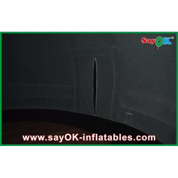 Диаметр 5m купола воздуха передвижного планетария образования раздувной черный