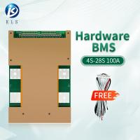 4s-28s 100a Max Smart BMS Board Stockage de l'énergie Durée de vie de la batterie à ions de sodium