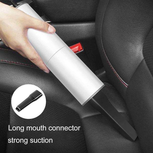 Long Mouth Connector Auto Handheld Car Vacuum Cleaner Headless 2600mAh