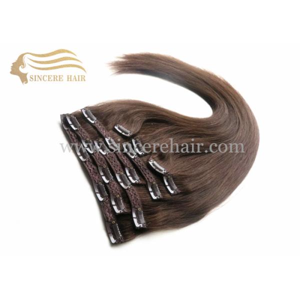 Hot Sell 55 CM Straight Remy Human Hair Extensions Clips-In 9 Pieces 100 Gram for Sale Hot Sell 55 CM Straight Remy Human Hair Extensions Clips-In 9 Pieces 100 Gram for Sale