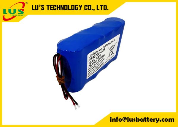 LFP 12.8V6Ah lithium iron phosphate battery pack IFR32700 4S1P customization