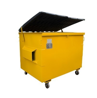 3-8M3 Industrial Steel Front Lift Bin Skip Bin Hotels Restaurants Waste Recycling