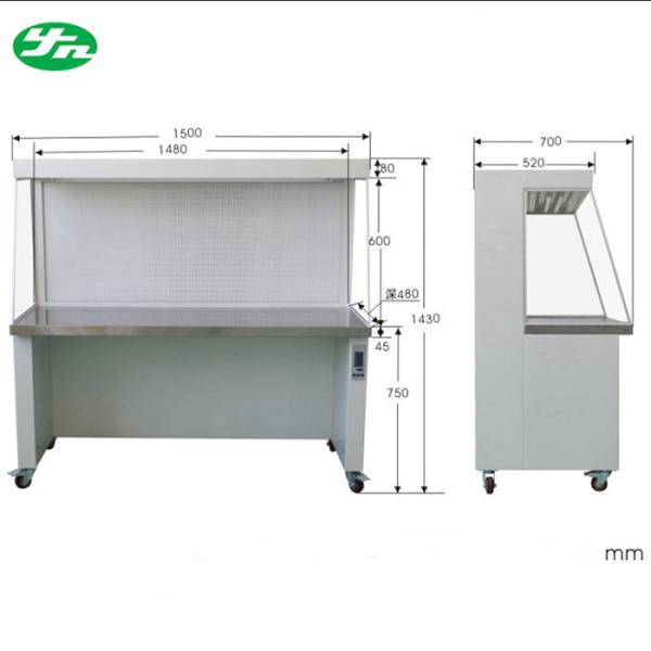 Cleanroom Cleaning Horizontal Laminar Flow Hood 220V 50Hz