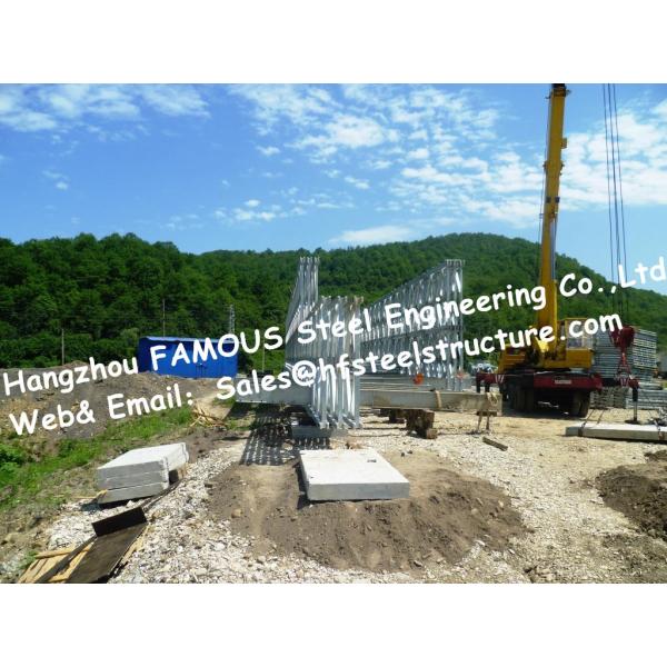 Мост Байлей стальной поставки Фабрикатор полуфабрикат стальной структурный усиленной стали К345