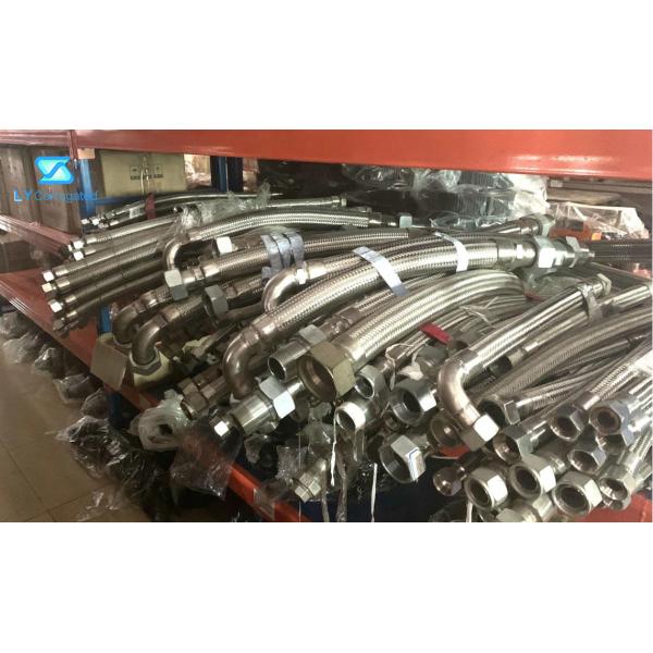 Рифленая линия гибкий металлический рукав хороший герметизирующ соединение трубки нержавеющей стали 304 316