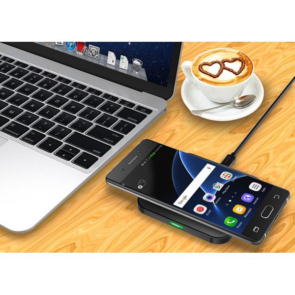 Quick Charge Portable Wireless Charging Pad Qi Certified For Mobile Phone