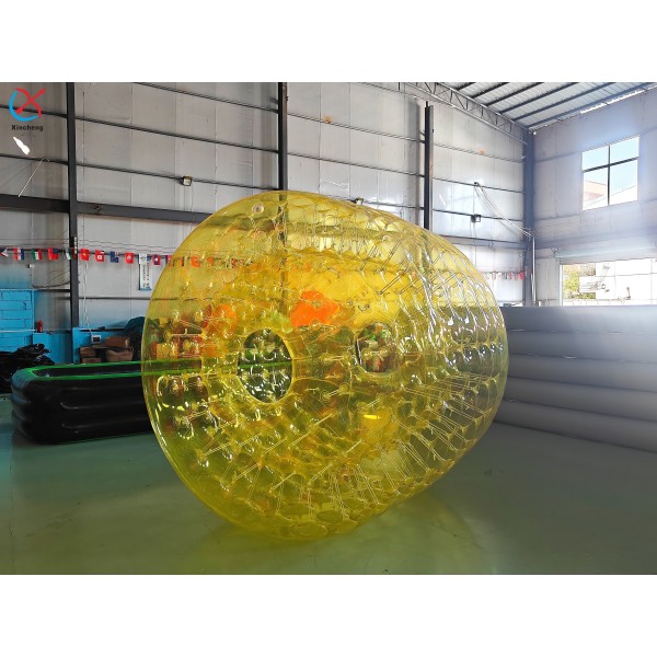 Custom Inflatable Zorb Ball Transparent PVC Human Hamster Ball For Outdoor Adults