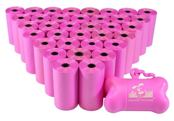 Leak Proof Biodegradable Plastic Poop Bags For Handling Pet Waste