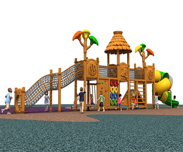 ODM Kids Plastic Playground Equipment , Commercial Outdoor Playground Equipment