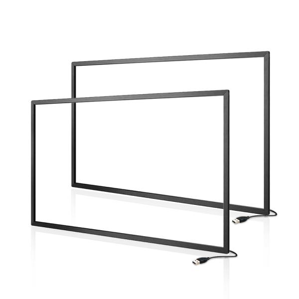 High Precision 60 Inch 20 Point Multi IR Touch Frame Overlay Aluminium Alloy