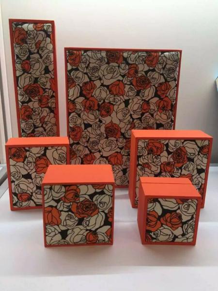 Pu Coated Jewelry Plastic Box for Bangle / Bracelet Packing Rectangular Shape