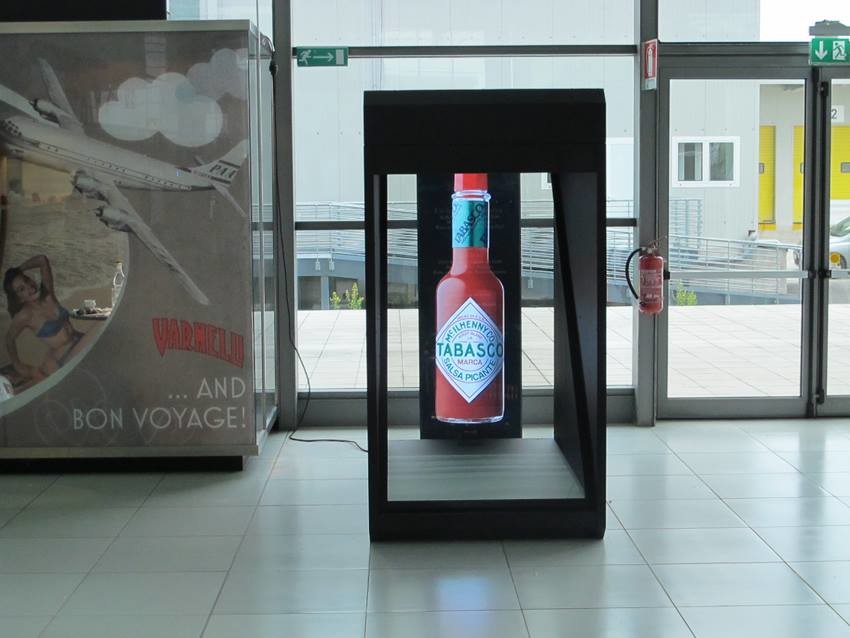 3Д 180" голографическая шкатулка для драгоценностей дисплея Холограм пирамиды пр