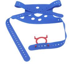 CPAP Head Strap Harness de borracha de silicone para máscara de anestesia macia