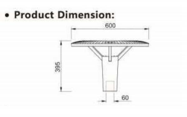5 anos de garantia IP65 resistente à água luz de rua exterior 30w 50w 60w LED luz urbana para estradas