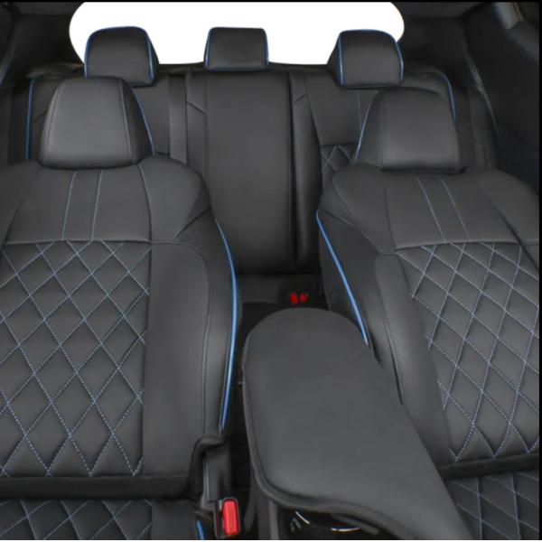 Toyota Ventilación de cuero de microfibra calefacción de asiento para automóviles Pad de cubierta de automóviles