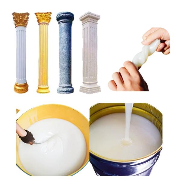 RTV-2 Platinum Cure Silicone Rubber Liquid For Sculpture Resin Mold