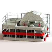 Triturador de eje horizontal de gran capacidad para la industria minera