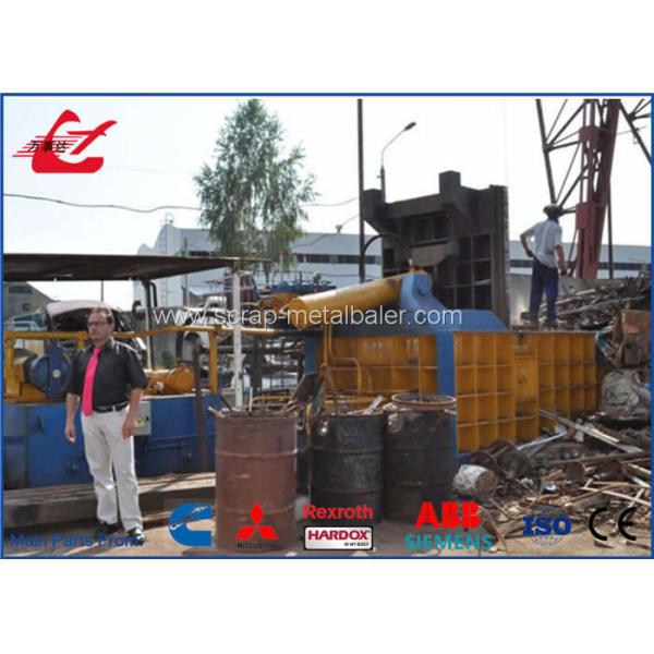 315 Ton Heavy Duty Scrap Metal Baler Equipment For Metal Smelting Plant 22kW