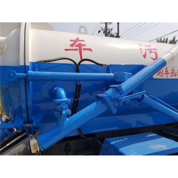 5T Transportation Sewer Vacuum Truck 5000 Liters For Sewage Disposal