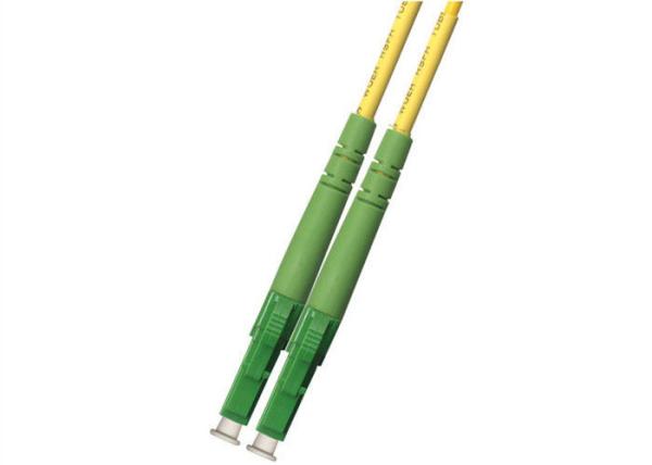 Zinc Alloy / Bronze Duplex LC Fiber Optic Connector with Ceramic Ferrule and Clip