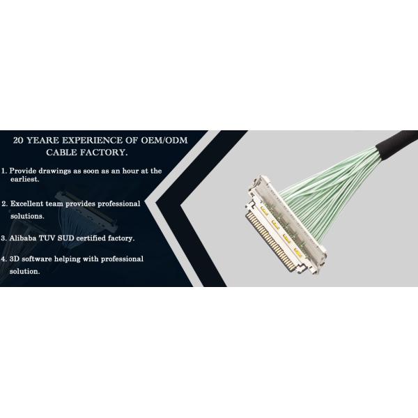 20679 30Pin Micro Coax Cable Assembly 20679-030t-01 30P Lcd Edp кабель