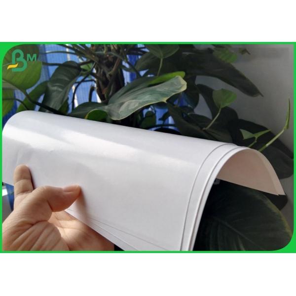 High Glossy Art Paper For Book Cover Printing 2 Side Coated White Color