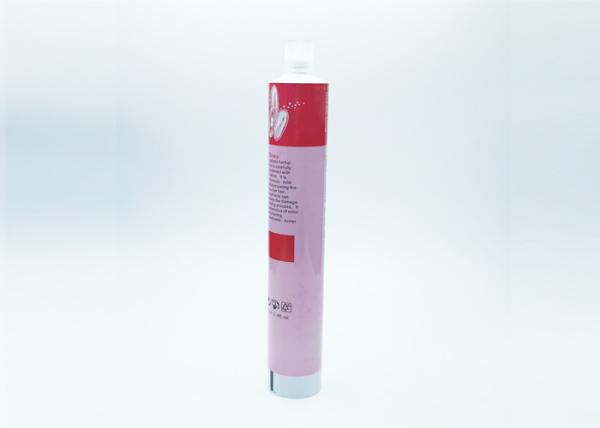 Hair Dye Aluminum Collapsible Tubes Highly Ductile Tamper Proof With Offset Printing