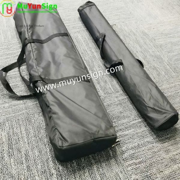 Advertising Display L Banner Stand Clean Without Front Poles