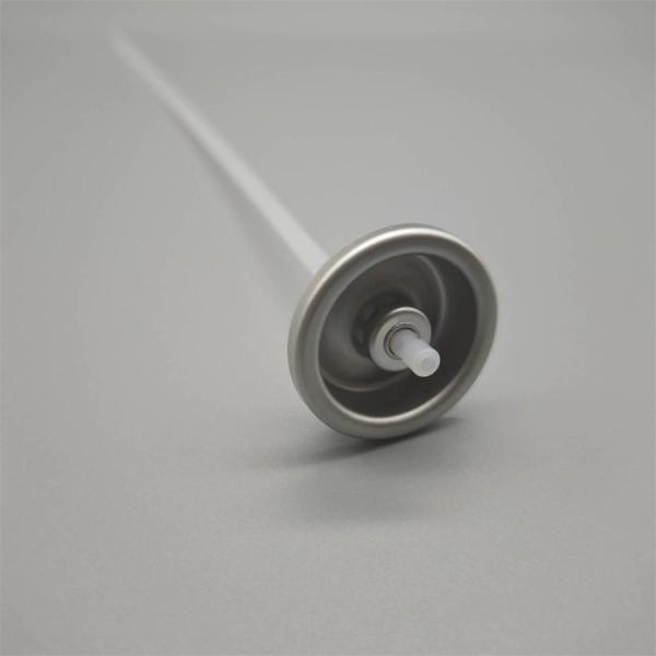 Valve de pulvérisation antisudorifique robuste à haute vitesse pour une production d'aérosols rentable avec une étanchéité fiable et un assemblage simplifié