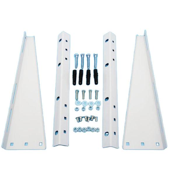 Square Hole Outdoor Wall Mounting Bracket Folding For Air Conditioner