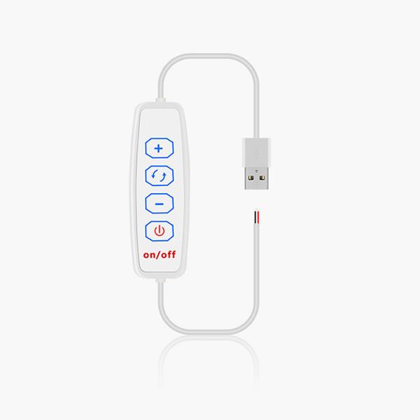 USB Switch on off Cable Dimmer for LED Strip