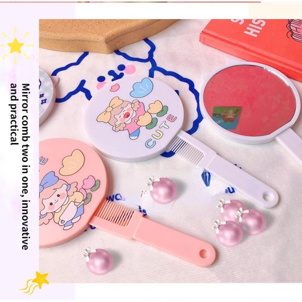 Customizable Makeup Compact for Everyday Mini Pocket Square Vanity Cosmetic Mirror