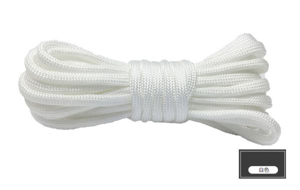 Cordas de nylon de cor laranja ISO9001 Cordas de poliéster de trança dupla