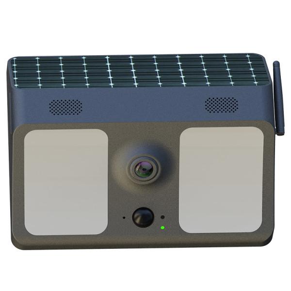 1080P Wireless IP Floodlight Solar Outdoor Security Camera